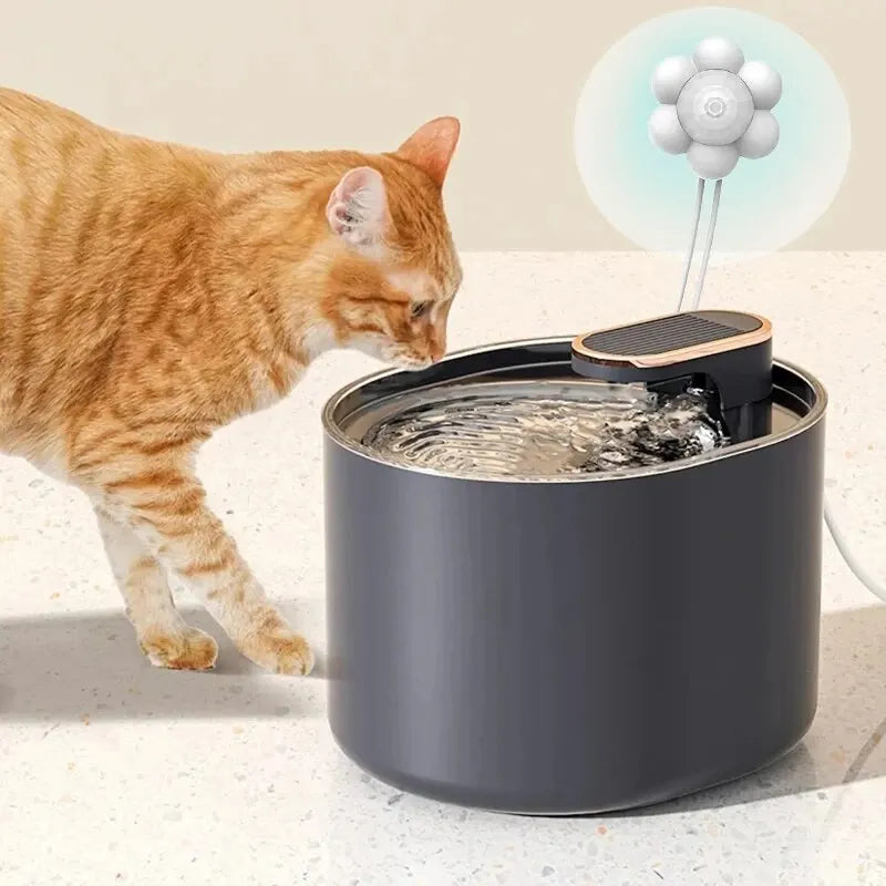 Fonte de Água Inteligente com Sensor para Gatos - Patinha Feliz®