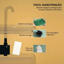 Fonte de Água Silenciosa com Filtro para Gatos - Patinha Feliz®