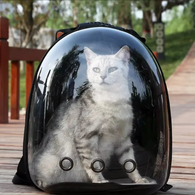Mochila Cápsula Espacial para Gatos - Patinha Feliz®