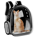 Mochila Espacial para Gatos com Visor Transparente - Patinha Feliz®