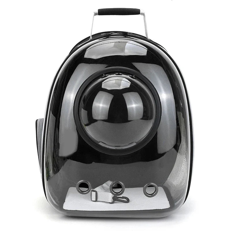 Mochila Espacial para Gatos com Visor Transparente - Patinha Feliz®