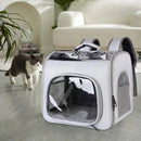 Mochila Luxo para Transporte de Gatos - Patinha Feliz®