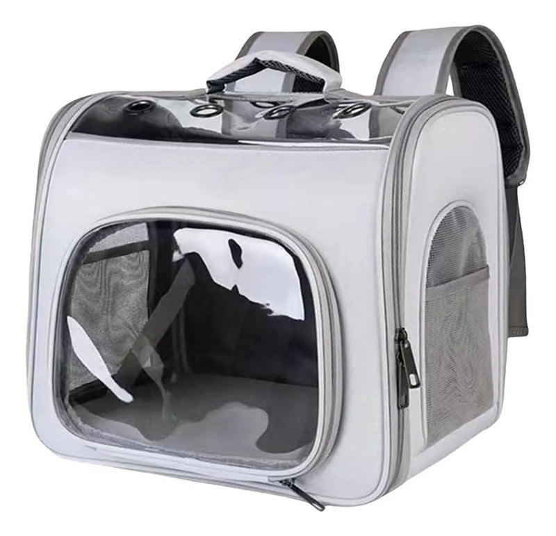 Mochila Luxo para Transporte de Gatos - Patinha Feliz®