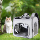 Mochila Luxo para Transporte de Gatos - Patinha Feliz®