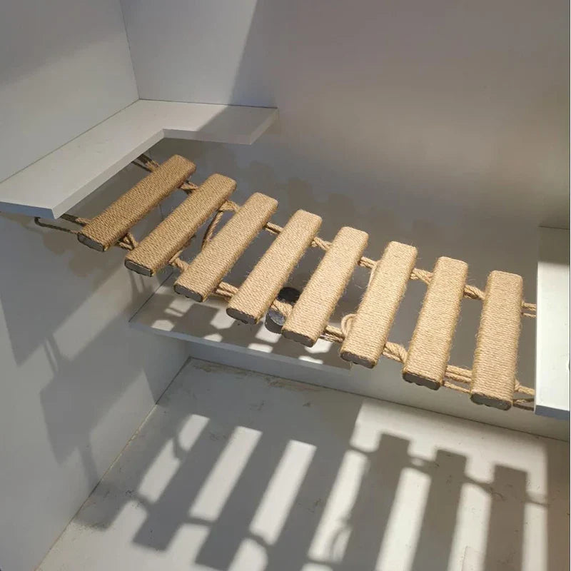 Ponte Escalada de Parede para Gatos - Patinha Feliz®