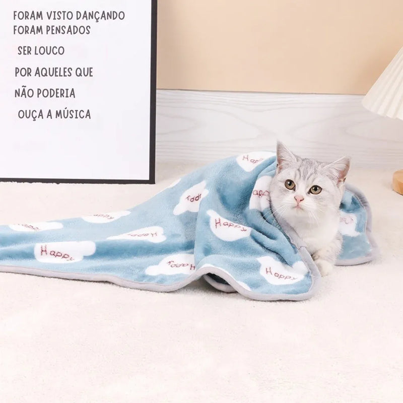 Cama de Janela Suspensa com Rede e Cobertor para Gatos - Patinha Feliz®