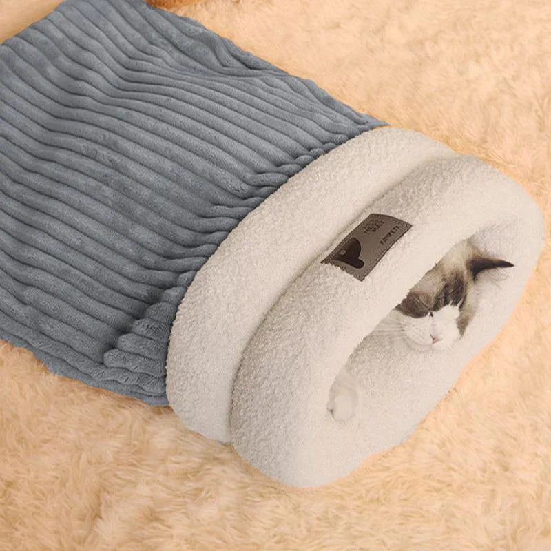 Saco de Dormir para Gatos - Patinha Feliz®