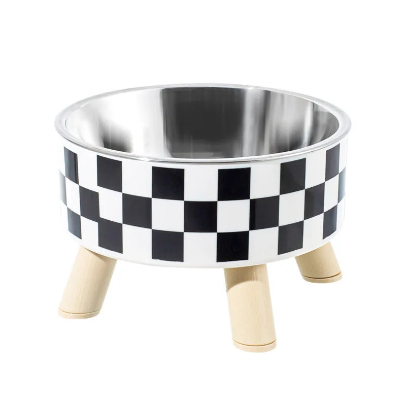 Tigela Elevada Antiderrapante para Gatos - Patinha Feliz®