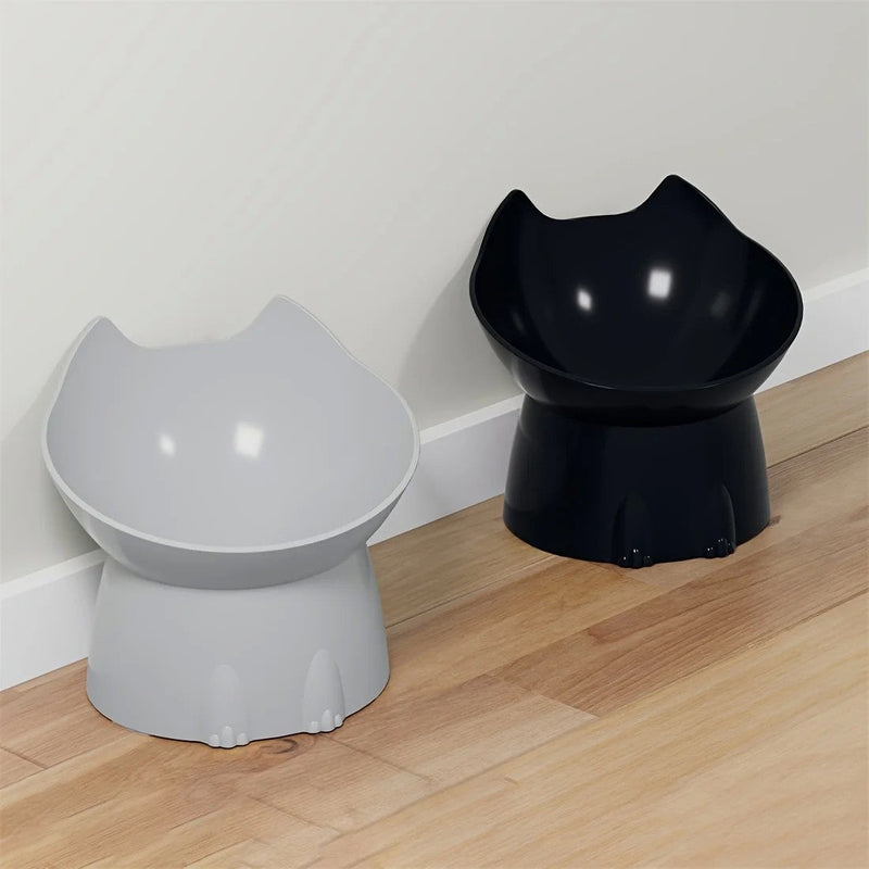 Tigela Elevada para Gatos – Patinha Feliz®