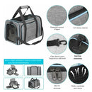 Bolsa de Transporte Dobrável para Gatos - Patinha Feliz®