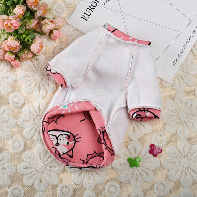 Casaco Estampado de Fibra – Patinha Feliz®