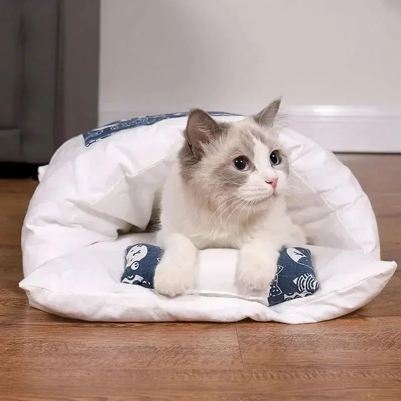 Cama Kawaii com Tampa Removível – Patinha Feliz®