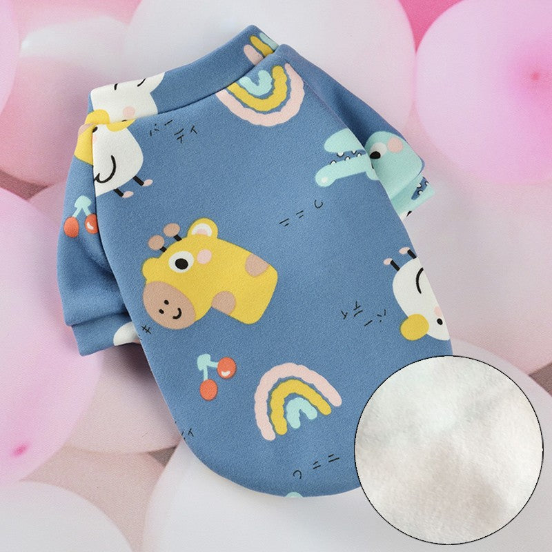 Casaco Estampado de Fibra – Patinha Feliz®