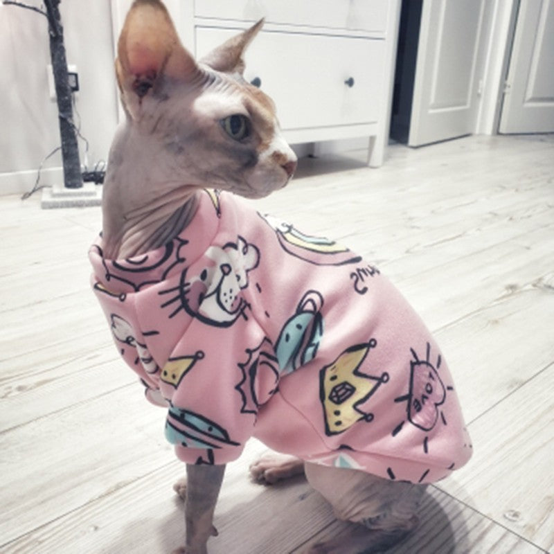 Casaco Estampado de Fibra – Patinha Feliz®