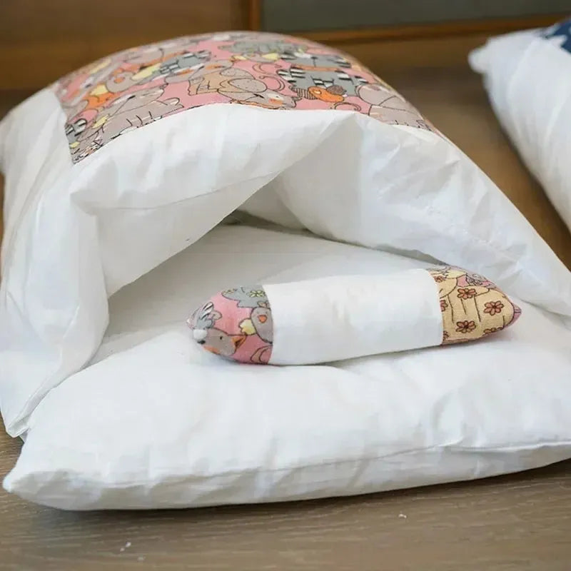 Cama Kawaii com Tampa Removível – Patinha Feliz®