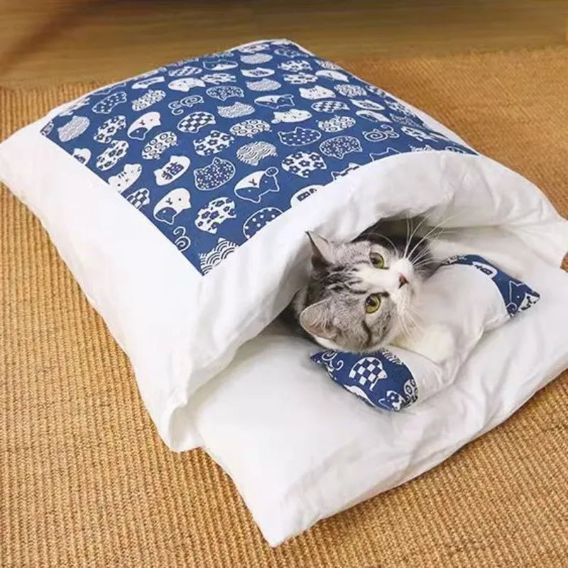 Cama Kawaii com Tampa Removível – Patinha Feliz®
