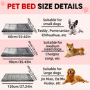 Artigos para Ces Cama para Ces Extra Grande e Felpuda Casota para Ces Cama Quente para Animais de Estimao no Inverno Casota para Animais de Estimao Tecido de Felpa Confortvel e Macio Enchimento Extra Grosso e Felpudo Trs Tamanhos para Ces