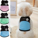 Colete de Malha Respirvel para Ces com Estampa de Pata  Leve Lavvel  Mquina Roupa para Animais de Estimao de Raas Pequenas a ExtraPequenas  Perfeito para Primavera Vero  Outono