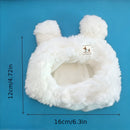 Adequado para ces e gatos de 25 Kg Chapu de Disfarce para Ces e Gatos Bon de Urso Divertido Decorao de Acessrio de Cabea para Fotografia de Poodle Teddy Co de Estimao