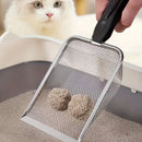 P para areia de gato em ao inoxidvel fcil de limpar e durvel perfeita para limpar o resduo de gatos e adequada para areia de gato fina