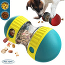 Brinquedo para Ces Super Bola Giratrio e Rolante de Alimentao Lenta Brinquedo QuebraCabea de Alimentao Lenta que No Tomba Brinquedo para Animais de Estimao com Petisco Oculto