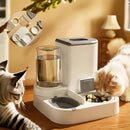 Bebedouro e Comedouro Automático 2 em 1 para Cães e Gatos | Patinha Feliz®